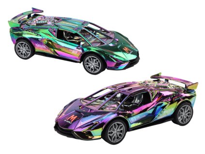 Sportovní autíčko Světla Zvuky Barevný Chameleon