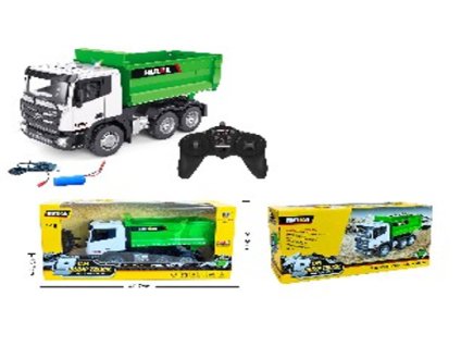 Zelená sklápěčka R/C 1556 Huina