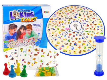 Detektiv: Hledači Skrytých Obrázků - Stolní Hra pro Rychlé Mysli