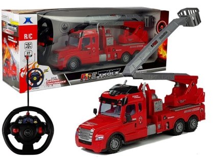 Dálkově Ovládaná Hasičská Vozidla s Pohyblivým Žebříkem