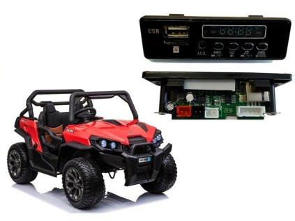 Hudební Panel do Autíčka na Akumulátor WXE8988 BBH3688 XMX603