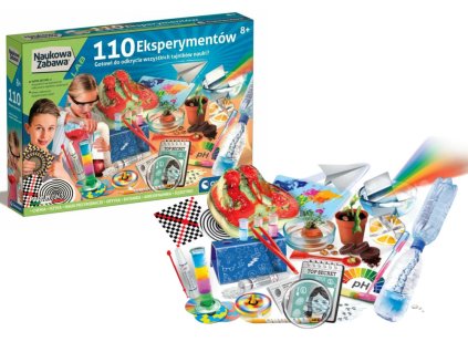 Vědecká Zábava 110 Experimentů Clementoni 50720