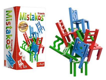 Mistakos: Bitva o Stoličky - Dovednostní Hra Trefl 02075