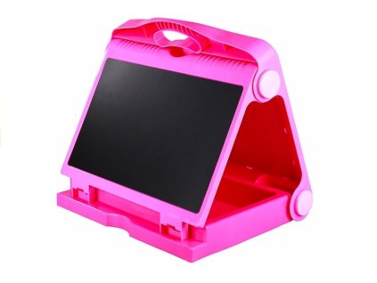 Oboustranná Tabule na Křídu a Fixy 2v1 se Šablonami