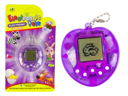 Elektronická hra Tamagotchi Mazlíček Fialová