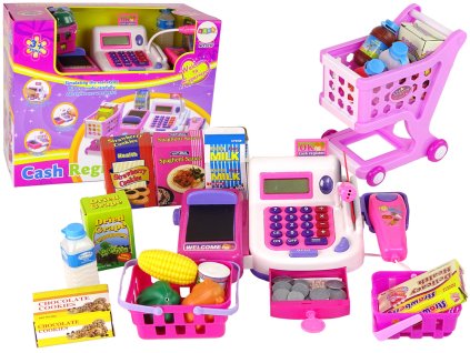 Pokladna s Kalkulačkou a Příslušenstvím - Dětská Hračka