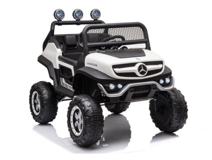 Elektrické Vozítko Mercedes Unimog S Bílý