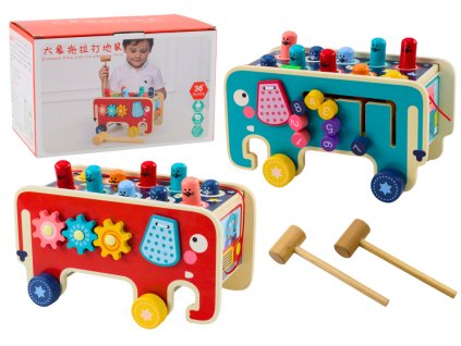 Dřevěná Dovednostní Hra pro Děti Whac-a-Mole