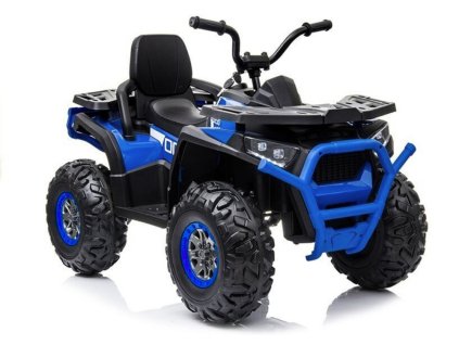 Dětská Elektrická Čtyřkolka XMX607 Modrá - 4x45W, 12V, LED Světla, Audio Systém