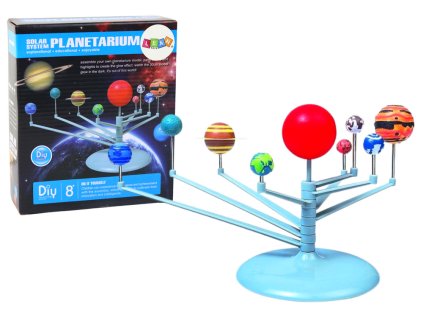 Sada Kreativní Planety ke Složení a Namalování Slunce 20 ks