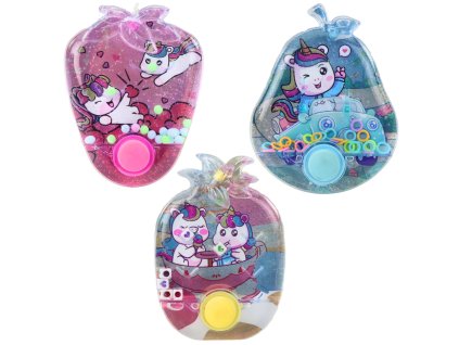 Kapesní Vodní Dovednostní Hra Barevní Jednorožci Mix