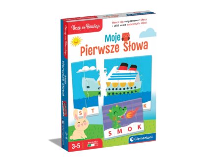 Hra Moje První Slova - Edukační Puzzle pro Děti 3-5 Let
