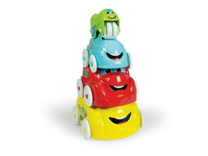 Clementoni Auto Wieża Set - Kreativní Hračka pro Rozvoj Dětí 10-36 měsíců