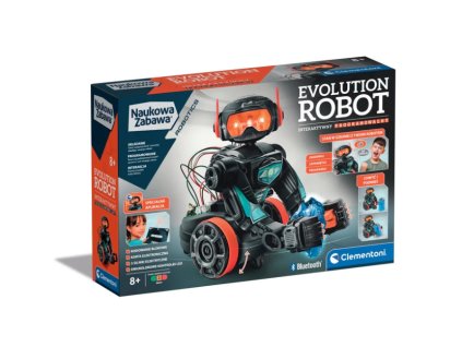 Clementoni Evolution Robot 2.0 - Vzdělávací Set s Bluetooth a Elektrickým Motorem