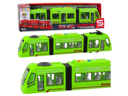 Městské Metro Tramvaj 1:16 s Otevíracími Dveřmi a Efekty