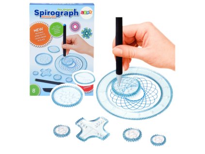 Edukativní Spirograf Sada: Kreativní Sada S 27 Prvky pro Děti od 8 Let