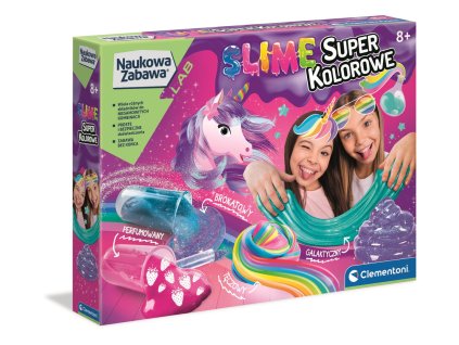 Laboratorní Souprava Super Barevné Slime Clementoni 50636 pro Děti