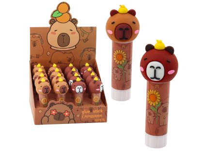 Školní a Kancelářský Lepicí Tyčinka Kapibara Bronzová