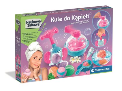 Vědecká Sada Clementoni – Výroba Koupelových Koulí pro Děti