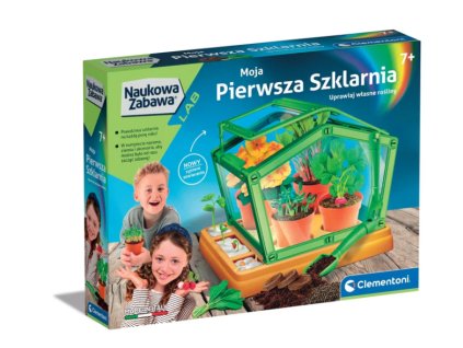 Clementoni Moje První Botanická Laboratoř - Skleník pro Děti od 7 Let