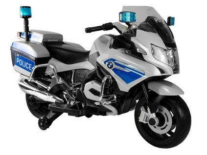 Elektrický Motocykl BMW R1200 Policie Stříbrný