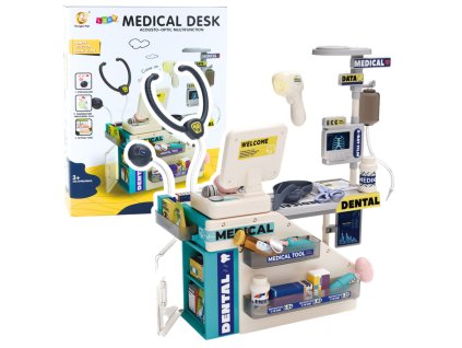 Dětský Lékařský Set 51 Kusů: Světlo, Zvuk, Realistické Příslušenství