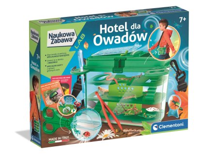 Laboratoř pro Hmyz Clementoni 50399: Vytvořte Svůj Vlastní Hotel pro Hmyz