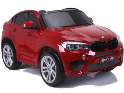 Elektrické Auto BMW X6M Červené Lakované