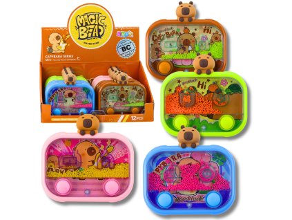 Kapibara Aqua Hra se Světelnými Efekty - Vodní Zručnostní Výzva pro Děti