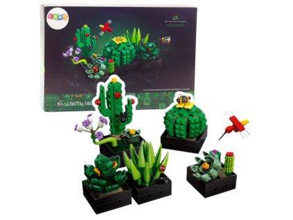 Stavebnice Kaktusové Umění 590 ks