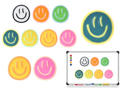 Profesionální magnety na tabule s vysokou přilnavostí a elegantním designem