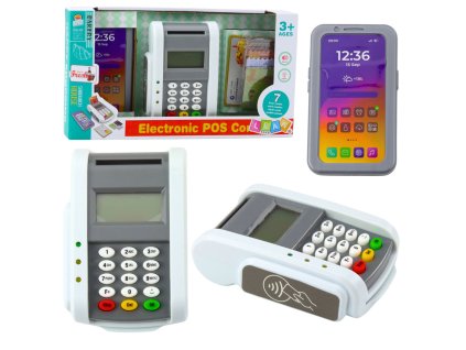 Edukační hrací set s platebním terminálem a doplňky pro děti od 3 let