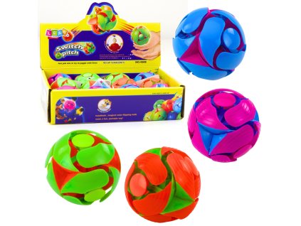 Barevně Měnící Míček na Žonglování a Ruchu 6 cm pro Děti od 3 Let