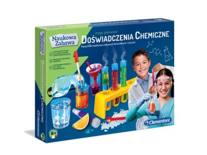 Clementoni Chemická Laboratoř Pro Děti 8-14 Let - Moje První Pokusy