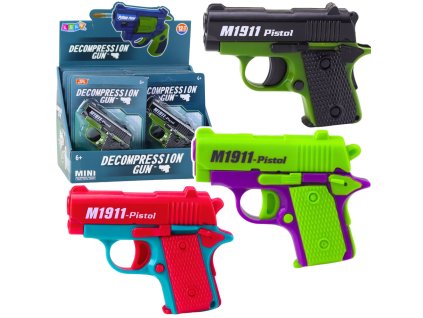 Dětská Mini Pistole s 8 Náboji - Ergonomická a Bezpečná Zábava pro Dobrodruhy od 6 Let
