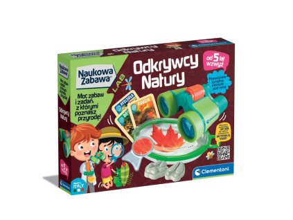 Dětská Vědecká Sada: Přírodní Dobrodružství - Lornetka a Hmyzí Pozorovatel Clementoni