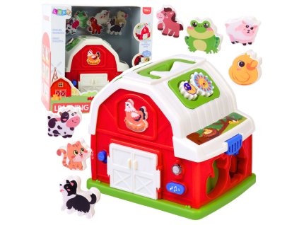 Interaktivní Muzikální Farma pro Děti - Zvuky a Světla