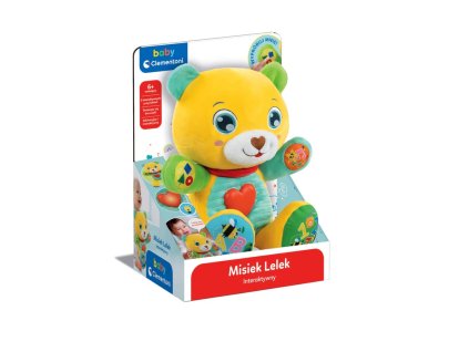 Interaktivní Plyšový Medvěd Lelek s Českým Jazykem Clementoni 50939