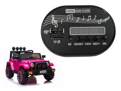 40560 2 hudebni panel pro auto na baterii brd 7588