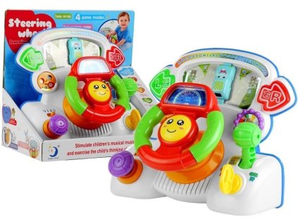 Interaktivní Edukační Volant Zvuky Světlo