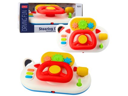 Interaktivní Dětský Simulátor Řízení s Zvuky a Světly - Pro Malé Objevitele