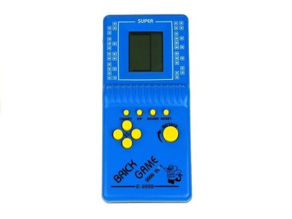 Elektronická Hra Tetris Kapesní Modrá