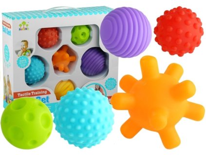 Sada Senzačních Míčků Pro Batole 6 Kusů