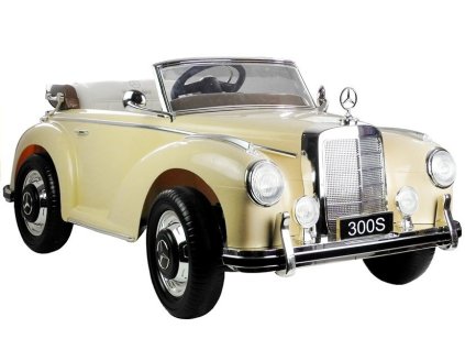 Dětské Elektrické Auto Mercedes-Benz 300S Béžové