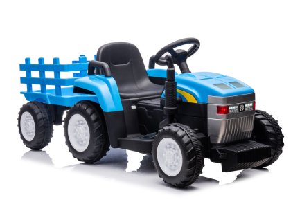 Dětský Traktor na Baterii A009B Modrý