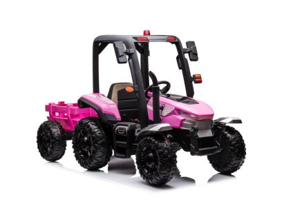 Traktor na baterii BLT-206 Růžový