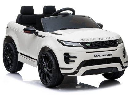 Elektrické Autíčko Range Rover Evoque Bílé - Dětský Vozík na Akumulátor