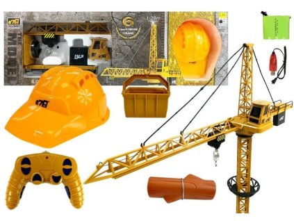 Stavební Jeřáb R/C Věžový Jeřáb na Dálkové Ovládání
