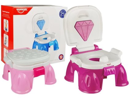 Růžový Nočník s Diamantem pro Dítko