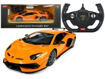 R/C Auto Lamborghini Aventador Rastar 1:14 Oranžový